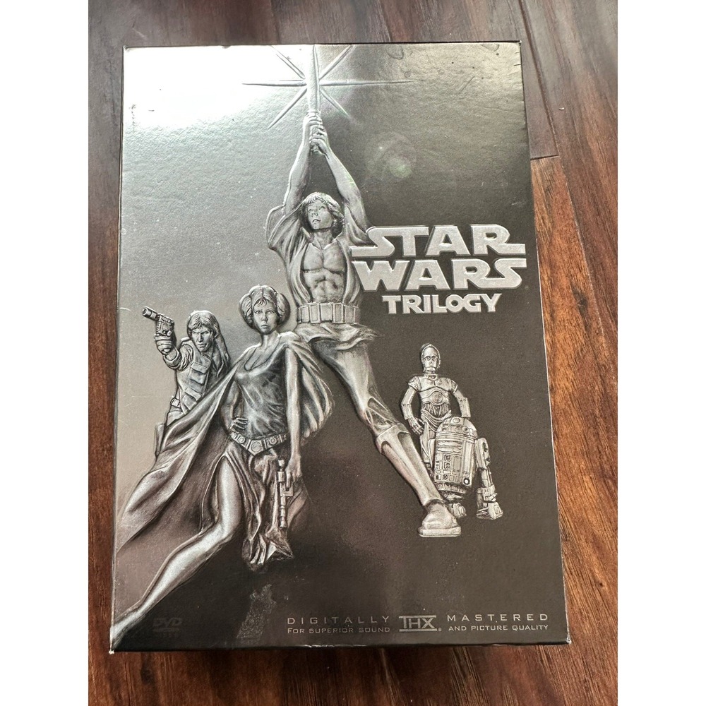 Star Wars Trilogy‎ (DVD, 2004, 4-Disc Set, Widescreen Edition)